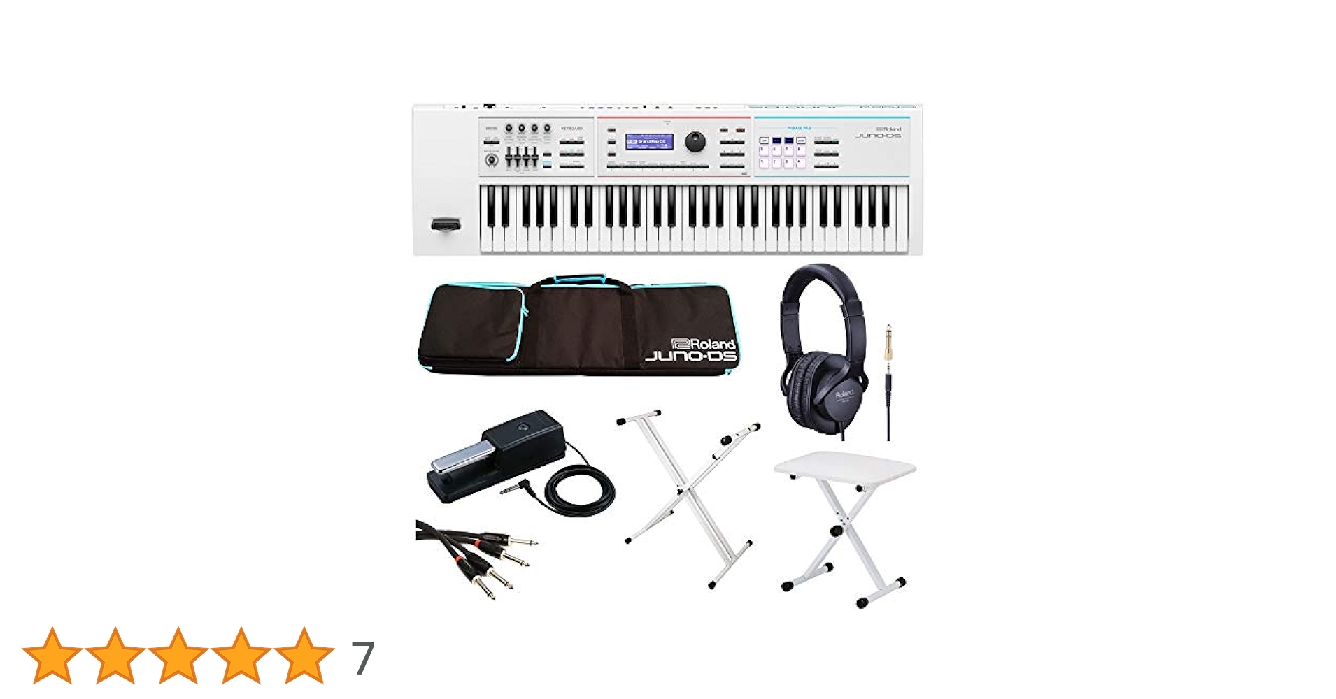 Amazon | Roland Synthesizer JUNO-DS61W 【Roland製/純正